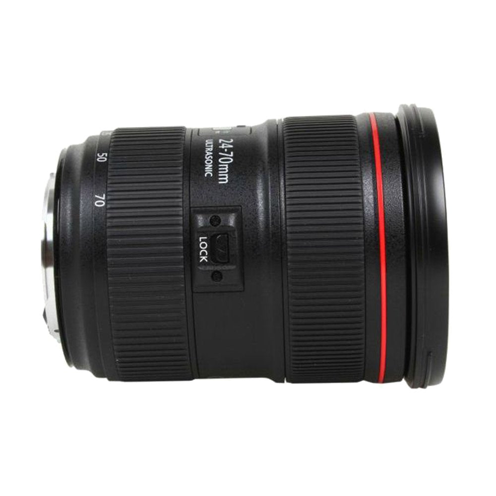 Canon EF 24-70mm f/2.8L II USM Lens Bundle Includes: 24-70mm Lens, Lexar 16GB Professional 600x SDHC UHS-I Memory Card, 3pc. Lens Cleaning Kit, & Lens Cap Keeper