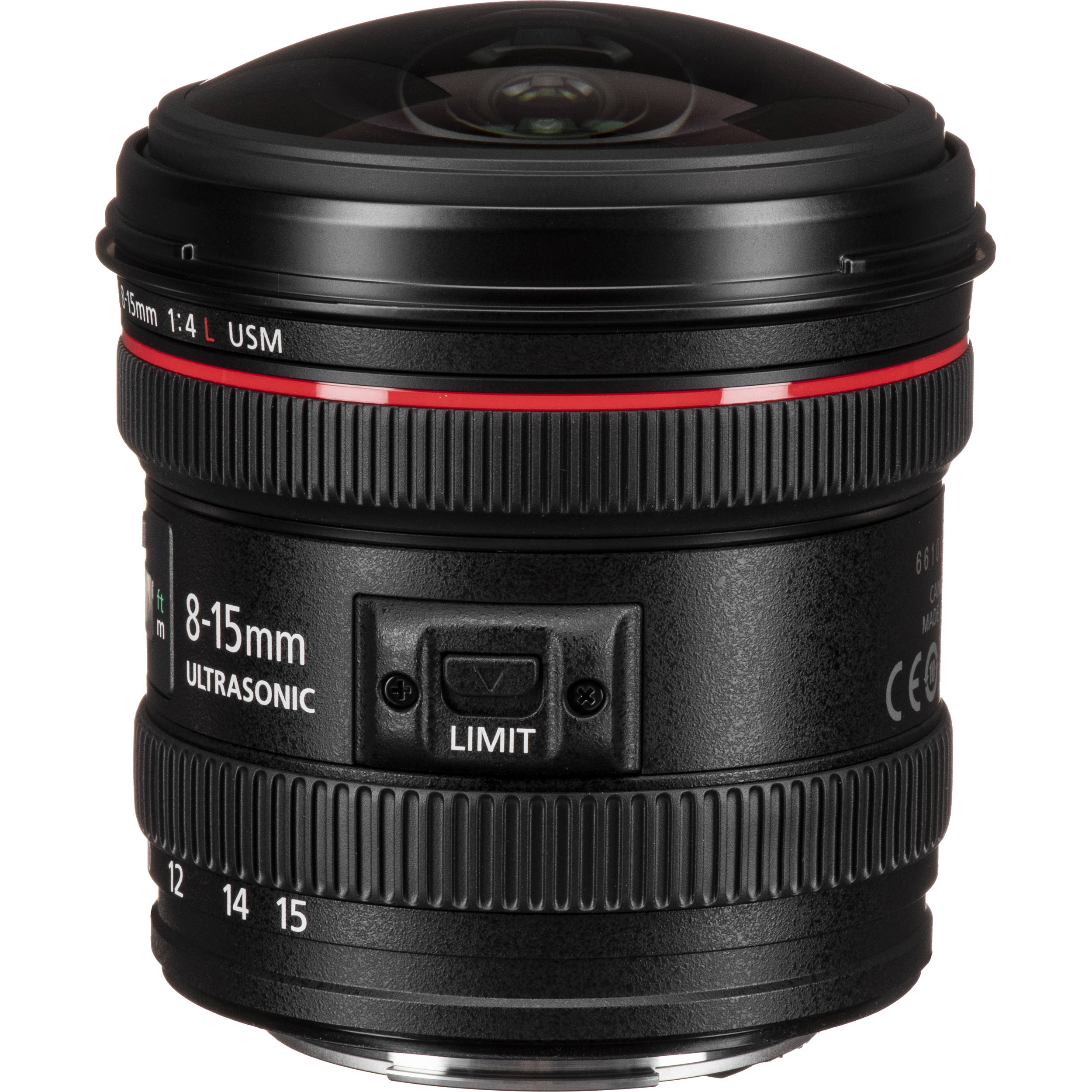 Canon EF 8-15mm f/4L Fisheye USM Lens with Starter Accessory Bundle: Universal Lens Cap Keeper, Dual - Ended Lens Cleaning Pen, Dust Blower & More (13pc Bundle)