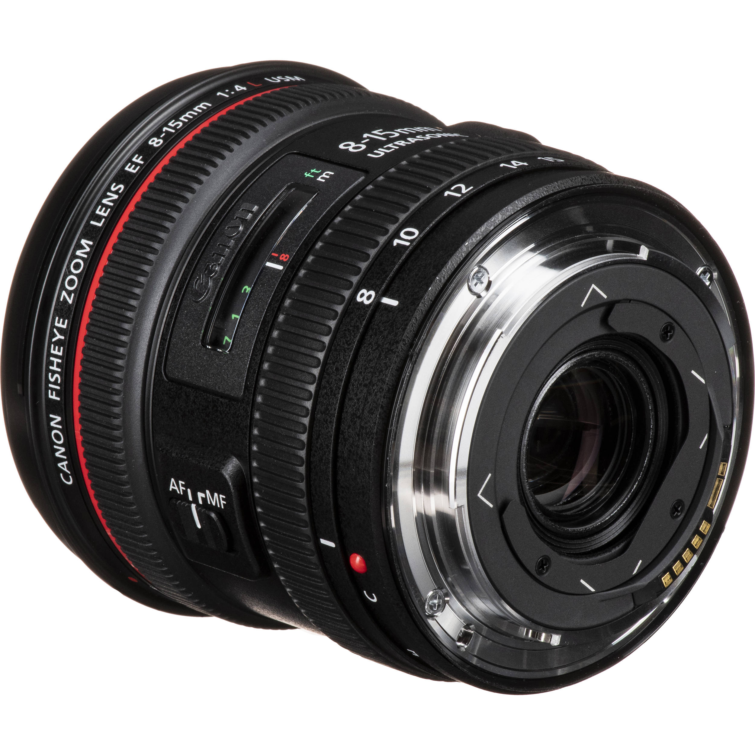 Canon EF 8-15mm f/4L Fisheye USM Lens with Starter Accessory Bundle: Universal Lens Cap Keeper, Dual - Ended Lens Cleaning Pen, Dust Blower & More (13pc Bundle)
