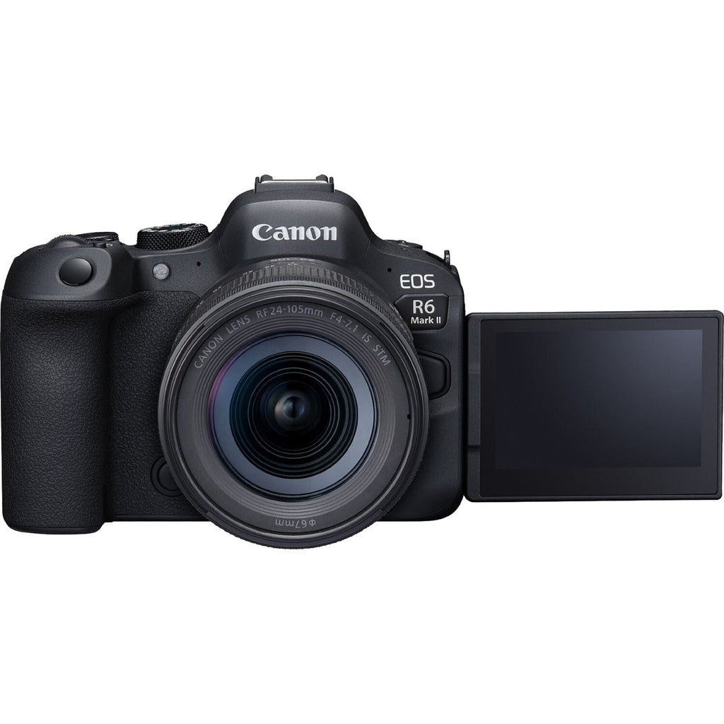Canon EOS R6 Mark II Mirrorless Camera with RF 24-105mm f/4-7.1 IS STM Lens