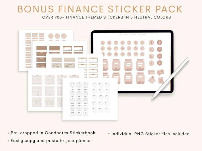 Wedora Digital Financial Budget Planner