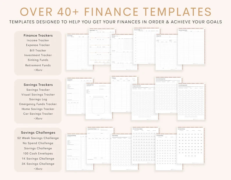Wedora Digital Financial Budget Planner