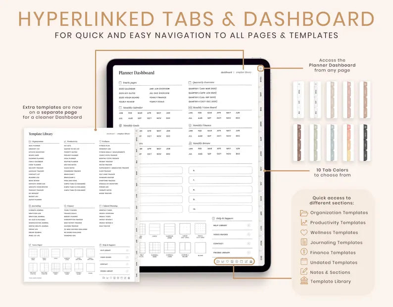 Wedora Digital 2026 Digital Planner