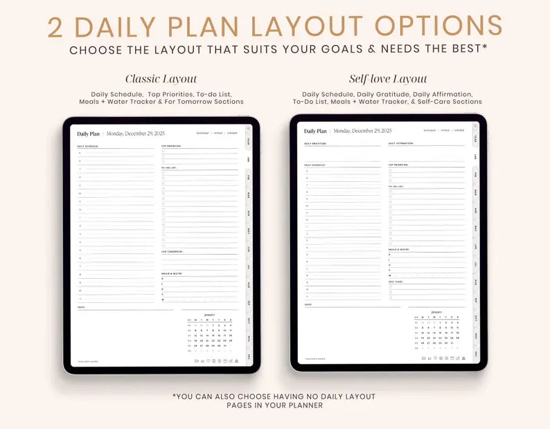 Wedora Digital 2026 Digital Planner